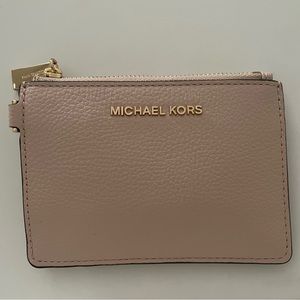 Michael Kors zip coin card case